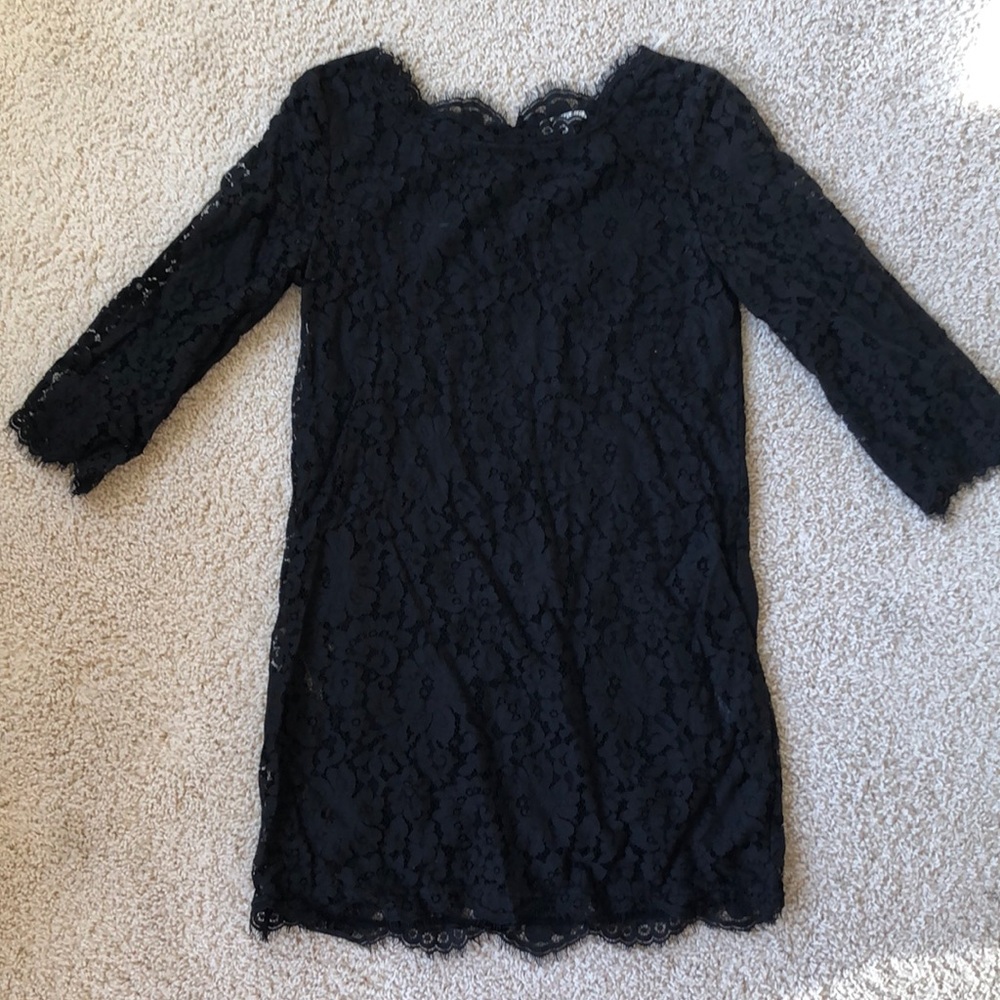 Little black, lace dress